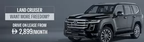 Toyota catalogue in Abu Dhabi |  Toyota Land Cruiser from AED 2,899/month | 2025-09-02T00:00:00.000Z - 2025-09-18T00:00:00.000Z