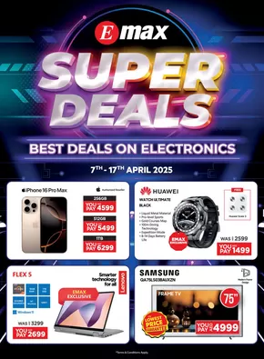 Emax catalogue in Sharjah | Catalogue Emax | 2025-09-04T00:00:00.000Z - 2025-09-18T00:00:00.000Z