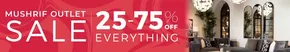 The One catalogue in Abu Dhabi | Mushrif Outlet Sale 25-75% Off | 2025-09-11T00:00:00.000Z - 2025-10-24T00:00:00.000Z
