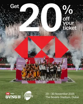 HSBC catalogue in Sharjah | Get 20% Off Your Ticket | 2025-11-29T00:00:00.000Z - 2025-11-30T00:00:00.000Z