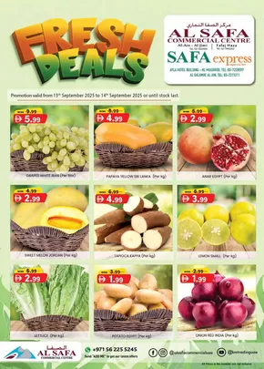 KM Trading catalogue in Al Ain | Fresh Deals - Al Safa & Safa Express, Al Ain | 2025-09-14T00:00:00.000Z - 2025-09-28T00:00:00.000Z