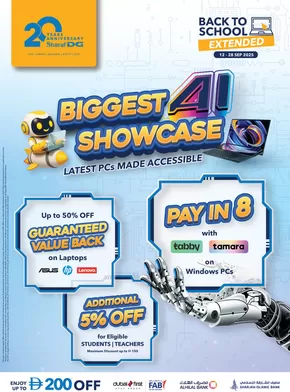 Sharaf DG catalogue in Mleiha | Biggest Showcase | 2025-09-15T00:00:00.000Z - 2025-09-28T00:00:00.000Z