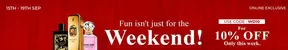 V Perfumes catalogue in Abu Dhabi | Fun isn't just for the Weekend! | 2025-09-15T00:00:00.000Z - 2025-09-19T00:00:00.000Z