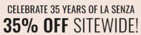 La Senza catalogue in Mleiha | Celebrate 35 Years Of LA SENZA 35% Off Sitewide | 2025-09-15T00:00:00.000Z - 2025-09-15T00:00:00.000Z