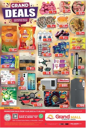 Grand Hyper Market catalogue in Sharjah | Grand Hyper promotion | 2025-09-15T00:00:00.000Z - 2025-09-17T00:00:00.000Z