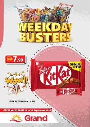 Grand Hyper Market catalogue in Sharjah | Discounts and promotions | 2025-09-15T00:00:00.000Z - 2025-09-21T00:00:00.000Z