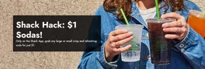 Shake Shack catalogue in Abu Dhabi | Grab Any Large or Small Crisp and Refreshing Soda for just $1. | 2025-09-17T00:00:00.000Z - 2025-09-26T00:00:00.000Z