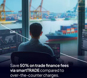 Emirates NBD catalogue in Kalba | Save 50% on Trade Finance Fees via SmartTRADE. | 2025-09-17T00:00:00.000Z - 2025-09-30T00:00:00.000Z