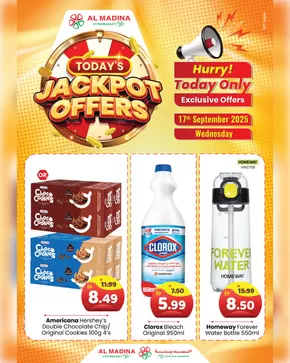 Al Madina catalogue in Mleiha | Jackpot Offers Alert!  | 2025-09-17T00:00:00.000Z - 2025-09-17T00:00:00.000Z