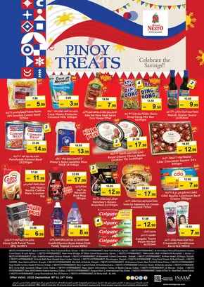 Nesto catalogue | Nesto PINOY TREATS, NADD AL HAMAR | 2025-09-18T00:00:00.000Z - 2025-09-25T00:00:00.000Z