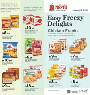 Nesto catalogue | Nesto EASY FREEZY DELIGHTS, NADD AL HAMAR | 2025-09-18T00:00:00.000Z - 2025-10-01T00:00:00.000Z
