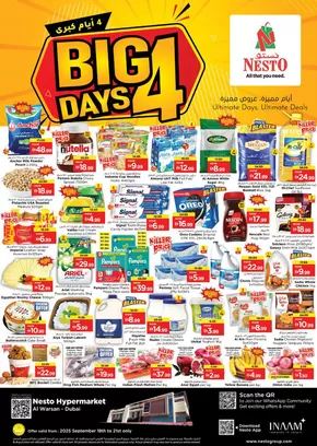 Nesto catalogue in Dubai | Nesto BIG 4 DAYS, AL WARSAN | 2025-09-18T00:00:00.000Z - 2025-09-22T00:00:00.000Z
