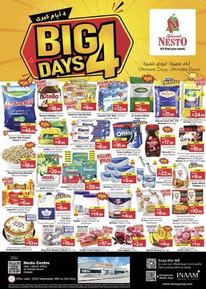 Nesto catalogue in Dubai | Nesto Big 4 Days, Al Wahda | 2025-09-18T00:00:00.000Z - 2025-09-22T00:00:00.000Z