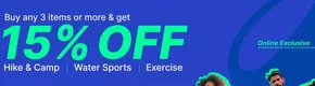 Decathlon catalogue in Mussafah | Buy Any 3 Items or More & Get 15% OFF | 2025-09-18T00:00:00.000Z - 2025-09-22T00:00:00.000Z