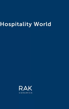 Rak Ceramics catalogue | Hospitality World | 2025-09-19T00:00:00.000Z - 2025-10-03T00:00:00.000Z