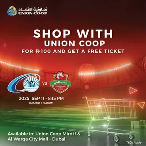 Union Coop catalogue in Dubai | Exclusive deals and bargains | 2025-09-22T00:00:00.000Z - 2025-10-06T00:00:00.000Z