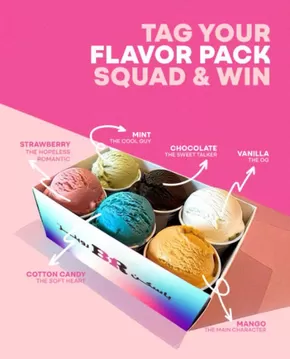 Baskin Robbins catalogue in Dalma Island | Tag Your Squad for a Chance To Win | 2025-09-25T00:00:00.000Z - 2025-09-30T00:00:00.000Z