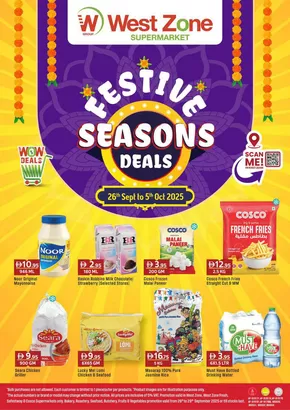 West Zone Fresh catalogue | West Zone Fresh promotion | 2025-09-28T00:00:00.000Z - 2025-10-12T00:00:00.000Z