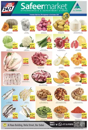 Safeer Market catalogue in Dibba Al-Fujairah | Great discounts on selected products | 2025-09-30T00:00:00.000Z - 2025-10-14T00:00:00.000Z