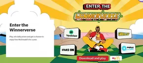 McDonald's catalogue in Dalma Island | Enter The Winnerverse! | 2025-09-30T00:00:00.000Z - 2025-10-15T00:00:00.000Z