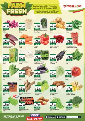 West Zone Fresh catalogue in Dubai | West Zone Fresh promotion | 2025-10-05T00:00:00.000Z - 2025-10-19T00:00:00.000Z