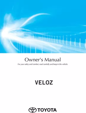 Toyota catalogue in Umm al-Quwain | 23 VELOZ EN OWNERS MANUAL | 2025-10-06T00:00:00.000Z - 2025-10-20T00:00:00.000Z