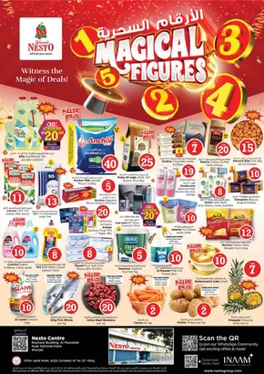Nesto catalogue in Al Bataeh | MAGICAL FIGURES DEALS NESTO NPT | 2025-10-09T00:00:00.000Z - 2025-10-13T00:00:00.000Z
