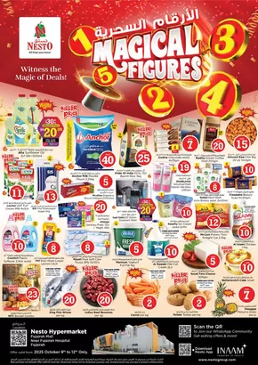 Nesto catalogue in Al Bataeh | Magical Figures At Nesto Hypermarket Fujairah Mall | 2025-10-09T00:00:00.000Z - 2025-10-13T00:00:00.000Z