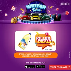 Al Madina catalogue in Abu Dhabi | It’s Winter Drive! Village | 2025-10-09T00:00:00.000Z - 2025-10-12T00:00:00.000Z