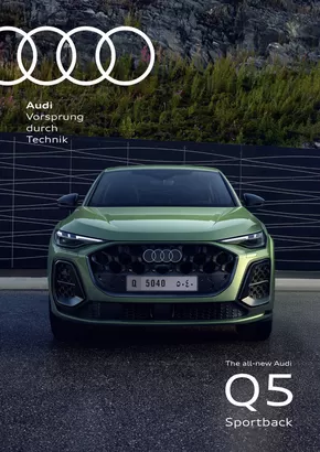 Audi catalogue in Al Nahda | q5 sportback | 2025-10-12T00:00:00.000Z - 2025-10-26T00:00:00.000Z