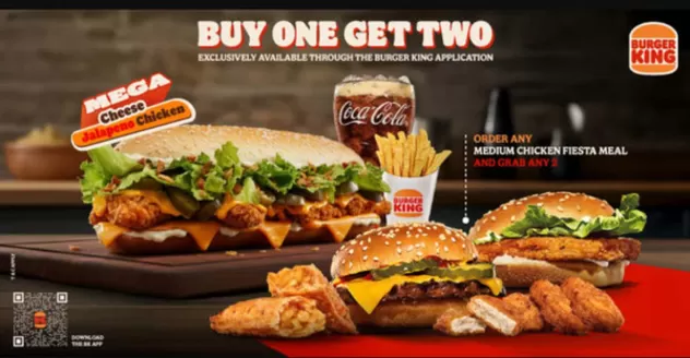 Burger King catalogue in Dubai | Buy One, Get Two! | 2025-10-15T00:00:00.000Z - 2025-11-18T00:00:00.000Z