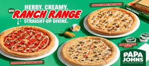 Papa John's catalogue in Ajman | Herby. Creamy. Ranch Range Straight-up Divine. | 2025-10-15T00:00:00.000Z - 2025-10-20T00:00:00.000Z