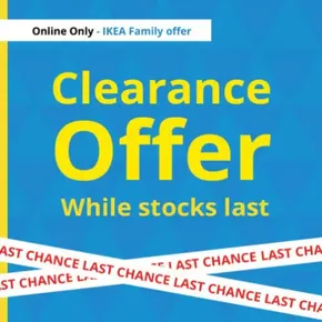 Ikea catalogue | Clearance Offer While Stocks Last | 2025-10-17T00:00:00.000Z - 2025-10-24T00:00:00.000Z