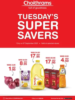 Choitrams catalogue in Al Ain | Wide selection of offers | 2025-10-20T00:00:00.000Z - 2025-11-03T00:00:00.000Z