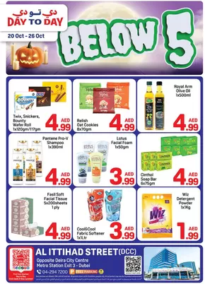 Day to Day catalogue in Dubai | Below 5 AED. Al Ittihad | 2025-10-21T00:00:00.000Z - 2025-10-26T00:00:00.000Z