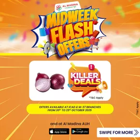 Al Madina catalogue in Al Madam | Midweek Flash Offers are Here! ICAD & M-37 | 2025-10-22T00:00:00.000Z - 2025-10-23T00:00:00.000Z
