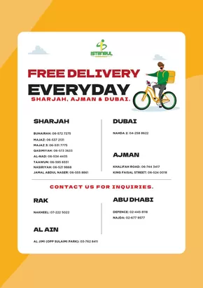 Istanbul Supermarket catalogue in Sharjah | Istanbul Supermarket promotion | 2025-10-24T00:00:00.000Z - 2025-11-07T00:00:00.000Z