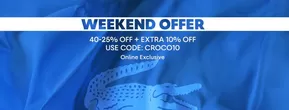 Lacoste catalogue in Dubai | Weekend Offer! | 2025-10-24T00:00:00.000Z - 2025-10-26T00:00:00.000Z