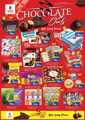 Nesto catalogue in Sharjah | Nesto CHOCOLATE DEALS | 2025-10-24T00:00:00.000Z - 2025-10-26T00:00:00.000Z