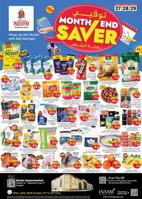 Nesto catalogue in Fujairah | Nesto MONTH END SAVER | 2025-10-27T00:00:00.000Z - 2025-10-29T00:00:00.000Z