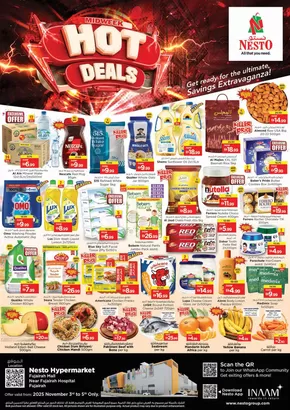 Nesto catalogue in Umm al-Quwain | Midweek Hot Deals At Nesto Hypermarket Fujairah Mall | 2025-11-03T00:00:00.000Z - 2025-11-06T00:00:00.000Z
