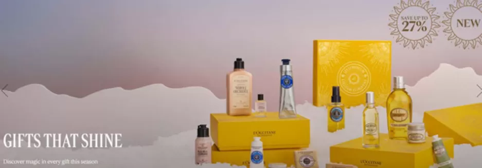 L'Occitane catalogue in Al Ain | Gifts That Shine! Save Up 27% Off | 2025-11-03T00:00:00.000Z - 2025-11-19T00:00:00.000Z