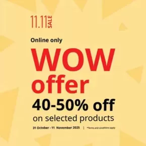 Ikea catalogue in Abu Dhabi | Wow Offer 40-50% Off | 2025-11-03T00:00:00.000Z - 2025-11-11T00:00:00.000Z