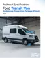 Ford catalogue in Al Ain | MY26 Transit Van Ambulance Preparation Package Petrol En | 2026-01-01T00:00:00.000Z - 2026-12-31T00:00:00.000Z