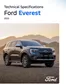 Ford catalogue in Al Madam | MY25 Everest Spec Sheet EN | 2025-01-01T00:00:00.000Z - 2025-12-31T00:00:00.000Z