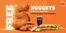 Burger King catalogue in Dubai | Pcs Of Nuggets With Any Large Meal | 2025-12-15T00:00:00.000Z - 2025-12-18T00:00:00.000Z