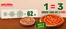 Papa John's catalogue | 1=3 Order 1 And Get 2 Free | 2026-08-17T00:00:00.000Z - 2026-08-25T00:00:00.000Z