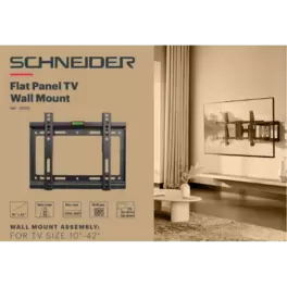 SUPPORT TV FIXE 10''- 43'' SCHNEIDER