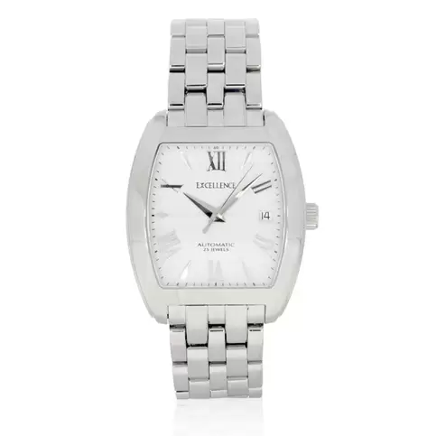 Montre tonneau Excellence automatique en Acier 316L