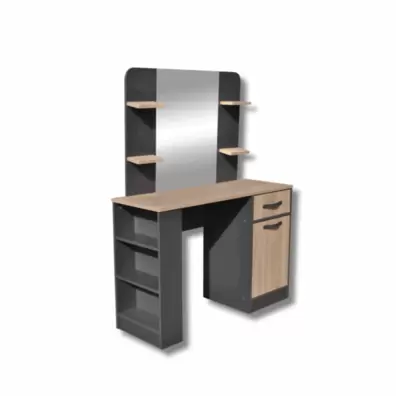 MIZA COMMODE AVEC MIROIR 110X40X140 CM